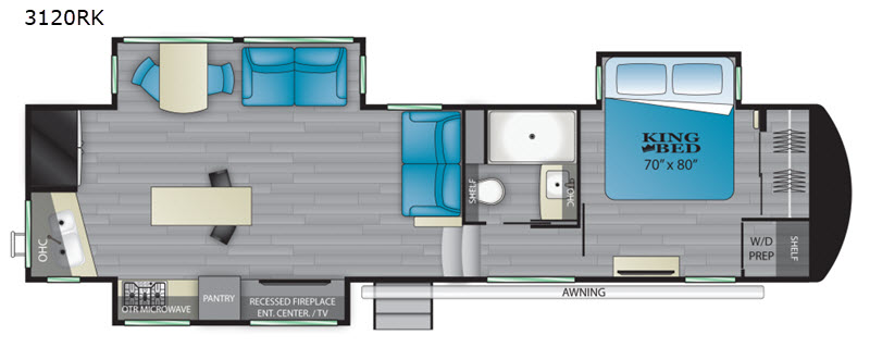 Heartland Big Horn Floorplan